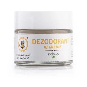 Dezodorant w kremie Ziołowy 55 g - Miodowa Mydlarnia