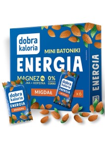 Mini batoniki Energia Migdał 6 sztuk - Dobra Kaloria
