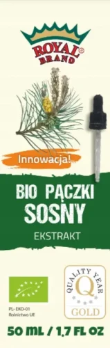 BIO Pączki Sosny ekstrakt w kroplach 50 ml - Royal Brand