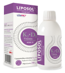 Liposol™ Liposomalna witamina K2 (Vita MK7) 100 uq + D3 4000 IU 250 ml - Aliness