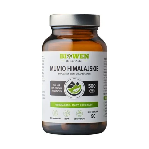 Mumio himalajskie shilajit 90 kapsułek - Biowen