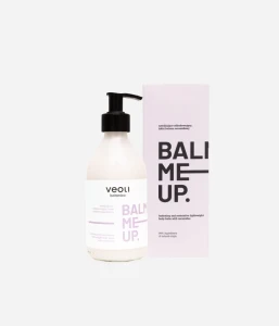 Nawilżająco-odbudowujący lekki balsam ceramidowy Balm Me Up 290 ml - Veoli Botanica