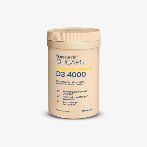 Olicaps Witamina D3 4000 IU - 120 kapsułek - Formeds