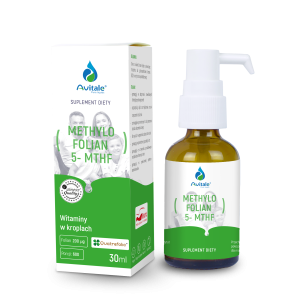 MethyloFolian Quatrefolic 5- MTH krople 30 ml - Avitale