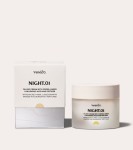 Night.01 Wypełniający krem z usieciowanym kwasem hialuronowym i peptydami 50 ml - Resibo