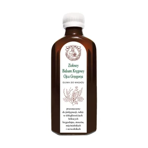 Ziołowy Balsam Kręgowy Ojca Grzegorza oliwa do masażu 100 ml - Bonimed