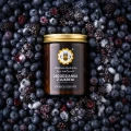 Jagodzianka z Lukrem świeca z wosku sojowego 180 ml - Miodowa Mydlarnia