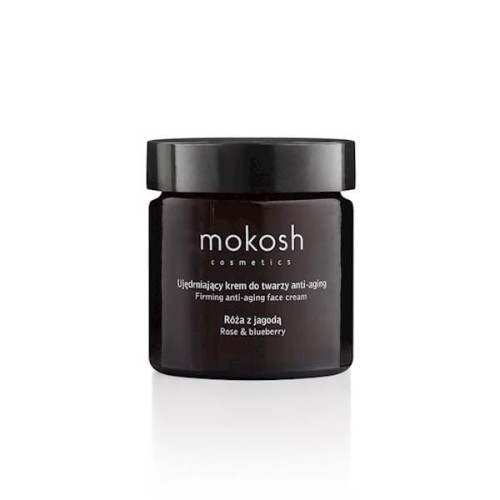 Ujędrniający krem do twarzy Anti-Aging Róża z Jagodą 60 ml - Mokosh