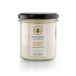 Puder do kąpieli Słodka Pomarańcza 180 g - Miodowa Mydlarnia