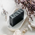 Mydło naturalne Węglowe z Miodem Masłem Shea Eukaliptusem i Lawendą 100 g - Miodowa Mydlarnia