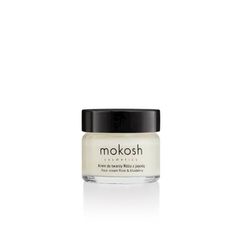 Ujędrniający krem do twarzy Anti-Aging Róża z Jagodą 15 ml - Mokosh