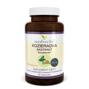 Kozieradka FenuSterols ekstrakt 60 kapsułek - Medverita 