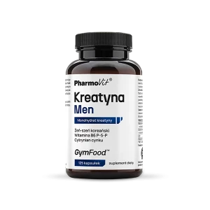 Kreatyna Men 125 kapsułek - GymFood PharmoVit