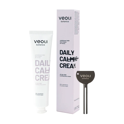 Całodzienny lekki krem kojący do twarzy Daily Calming Cream 75 ml - Veoli Botanica