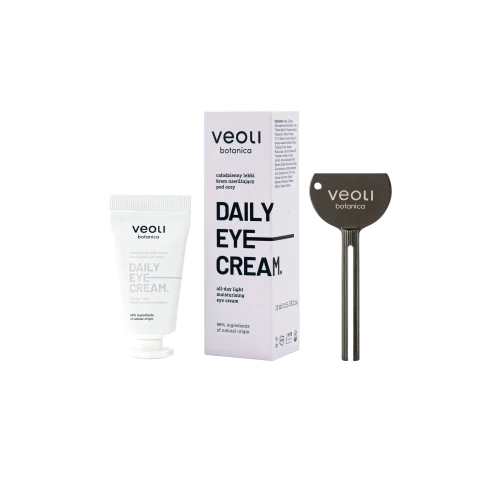 Całodzienny lekki krem nawilżający pod oczy Daily Eye Cream 15 ml - Veoli Botanica