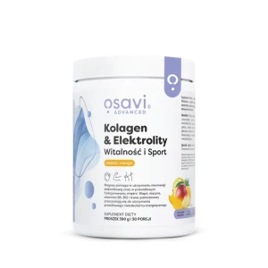 Kolagen & Elektrolity Witalność i Sport o smaku ananas mango 390 g - Osavi