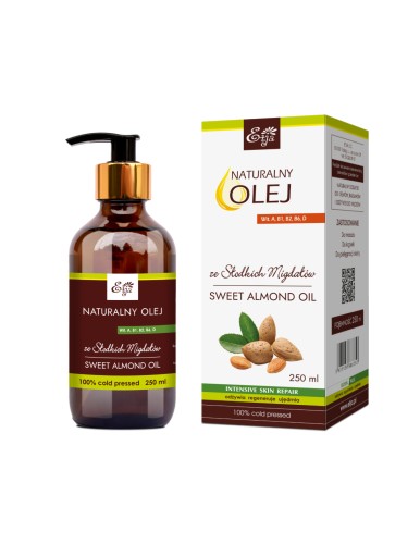 Olej ze Słodkich Migdałów 250 ml - Etja