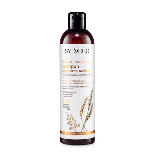 Odbudowujący szampon pszeniczno-owsiany 300 ml - Sylveco