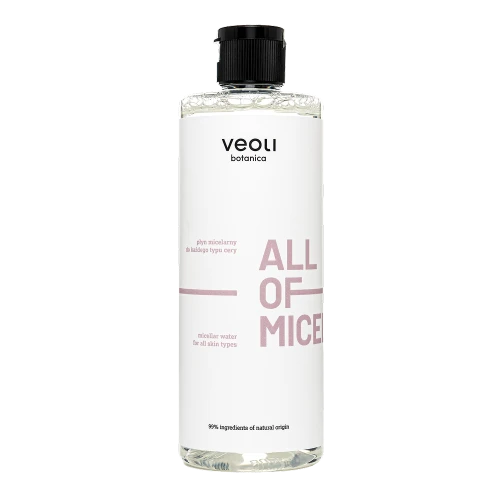 Płyn micelarny do każdego typu cery All of Micellar 500 ml - Veoli Botanica