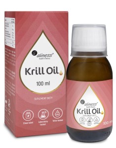 Krill Oil olej z kryla 100 ml - Aliness