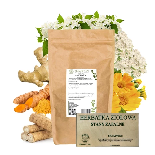 Herbatka ziołowa stany zapalne 75 g - Ziołowy Raj