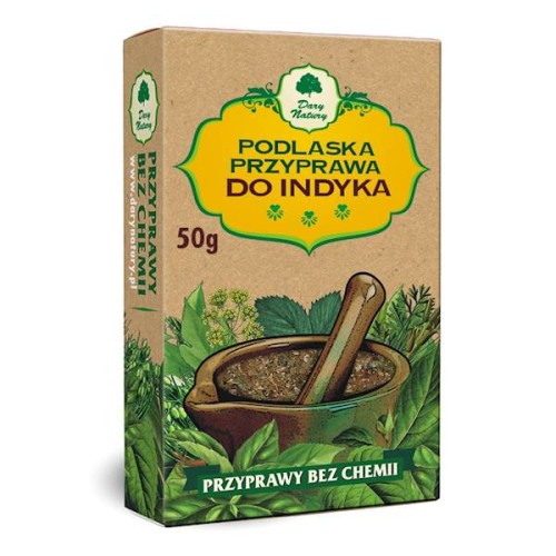 Podlaska przyprawa do indyka 50 g - Dary Natury