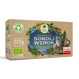 Herbatka Sokoli Wzrok EKO fix 25 x 1,5 g (saszetki) - Dary Natury
