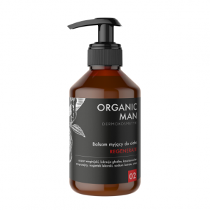 Balsam myjący do ciała regenerujący Organic Man 250 g - Organic Life