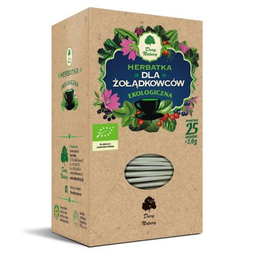 Herbatka dla żołądkowców 25 x 2g fix (saszetki) - Dary Natury