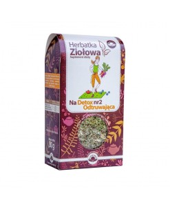 Na Detox nr 2 Odtruwająca herbatka ziołowa 80 g - Natura Wita