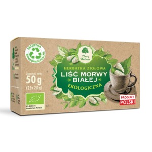 Morwa biała liść EKO fix 25 x 2g (saszetki)- Dary Natury