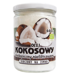 Olej kokosowy tłoczony na zimno EKO 440 ml - Dary Natury