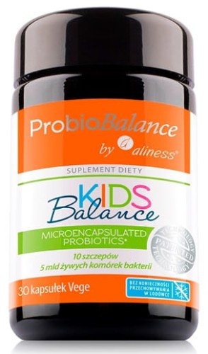 ProbioBalance Kids Balance 5 mld 30 kapsułek vege - Aliness