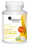 Cytrynian magnezu 125 mg z B6 (P-5-P) 100 kapsułek vege - Aliness