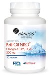 Krill Oil NKO 500 mg z astaksantyną 60 kapsułek - Aliness