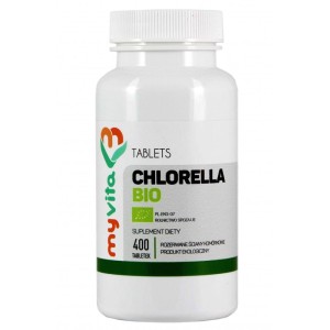 Chlorella BIO 400 tabletek - MyVita