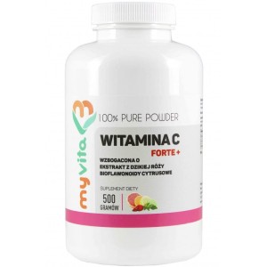 Witamina C Forte+ 1000 mg proszek 500 g - MyVita