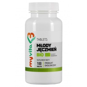 Młody Jęczmień BIO 100 tabletek - MyVita