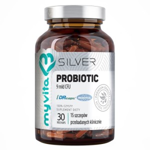 Silver Probiotic 9 mld 30 kapsułek vege - MyVita