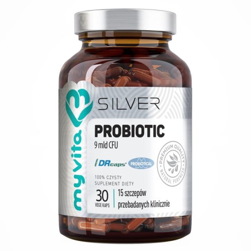 Silver Probiotic 9 mld 30 kapsułek vege - MyVita