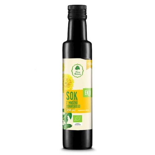 Sok z mniszka lekarskiego EKO 250 ml - suplement diety - Dary Natury