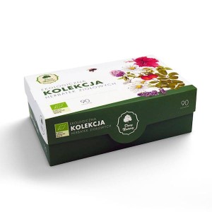 Kolekcja herbatek ziołowych EKO 90 saszetek (160 g) - Dary Natury