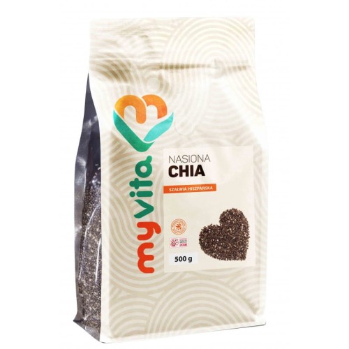 Nasiona Chia 500 g - MyVita