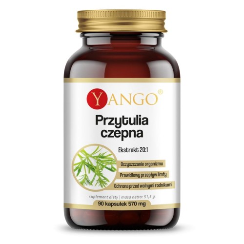 Przytulia czepna 90 kapsułek roślinnych - Yango