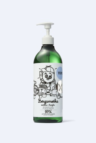 Naturalny płyn do mycia naczyń Bergamotka 750 ml - Yope