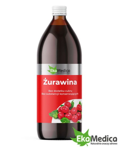Żurawina 1 l – EkaMedica