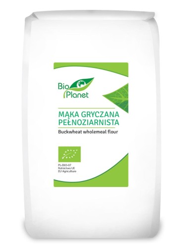 Mąka gryczana pełnoziarnista BIO 1 kg - Bio Planet