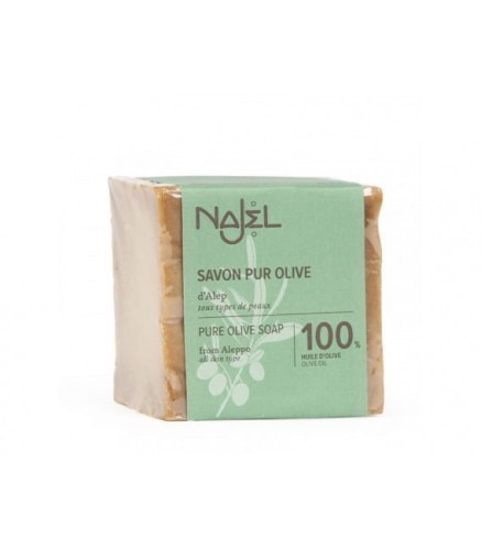 Mydło z Aleppo 100% oliwkowe 200 g - Najel