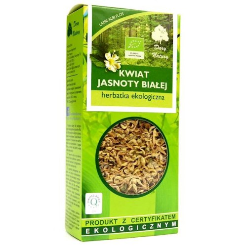 Jasnota biała kwiat EKO 25 g - Dary Natury