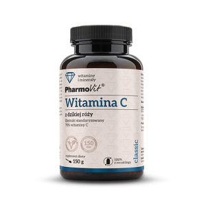 Witamina C z dzikiej róży proszek 150 g - PharmoVit